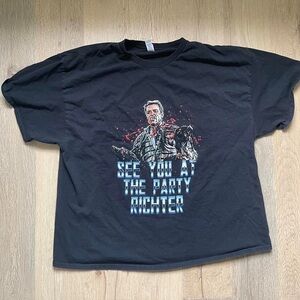 See you at the party Richter Total Recall t shirt